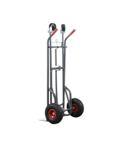 CARRELLO PORTALEGNA A 2 POSIZIONI EUROGARDEN IN METALLO VERNICIATO PORTATA 250 KG 57X56X117 CM