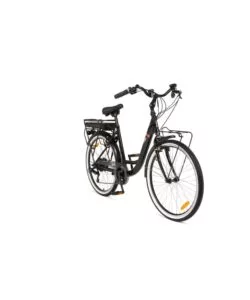 BICI ELETTRICA I-BIKE "CITY EASY URBAN" 26" 45 KM NERA
