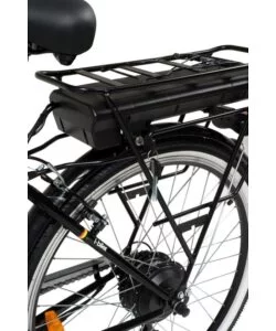 BICI ELETTRICA I-BIKE "CITY EASY URBAN" 26" 45 KM NERA
