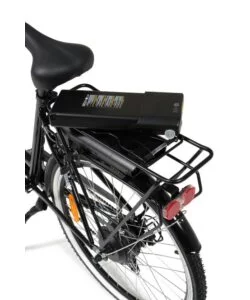 BICI ELETTRICA I-BIKE "CITY EASY URBAN" 26" 45 KM NERA