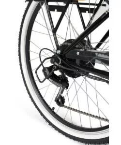 BICI ELETTRICA I-BIKE "CITY EASY URBAN" 26" 45 KM NERA