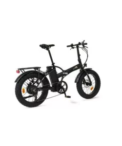 BICI ELETTRICA PIEGHEVOLE I-BIKE "FAT KONG" 20" 40 KM NERA