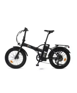 BICI ELETTRICA PIEGHEVOLE I-BIKE "FAT KONG" 20" 40 KM NERA