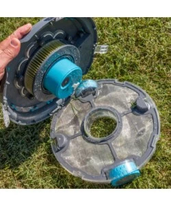 ROBOT A BATTERIA PULITORE AUTOMATICO PISCINA GRE "WET RUNNER PLUS" 50 MQ
