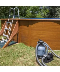 DEPURATORE CON FILTRO A SABBIA GRE PER PISCINE CON VASCA 320 MM 4 M³/H
