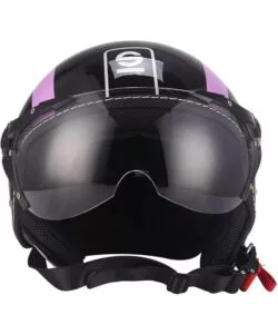 CASCO MOTO SPARCO "SP501" NERO/VIOLA, TG XL