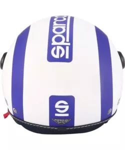 CASCO MOTO SPARCO "SP501" BIANCO/BLU, TG XL
