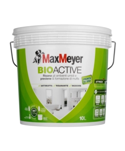 PITTURA ANTIMUFFA "BIOACTIVE A+" BIANCO, 4 LITRI - MAX MEYER