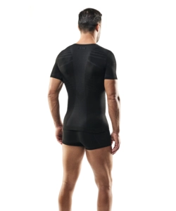 3 PEZZI T-SHIRT UOMO TECNICA "WRK301" COLORE NERO, TG S/M - WRK