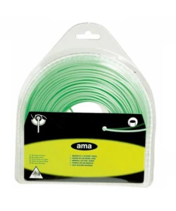 MONOFILO VERDE AMA "EVERGREEN" PER DECESPUGLIATORE 3 MM X 56 M