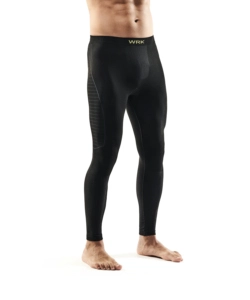 1 PEZZO LEGGINS TECNICO "WRK303" NERO, TG S/M - WRK