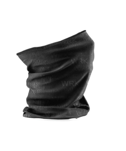 1 PEZZO SCALDACOLLO TRASPIRANTE "WRK105" IN FIBRA DRYARN COLORE NERO, TG UNICA