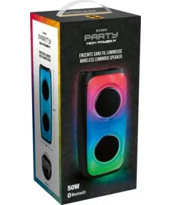 SPEAKER CON EFFETTO LUMINOSO "HIG POWER"  WIRELESS, 50 W