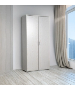 ARMADIO MULTIFUNZIONE BELLAHOME IN LAMINATO BIANCO VENATO ALTO 78X35X170 CM