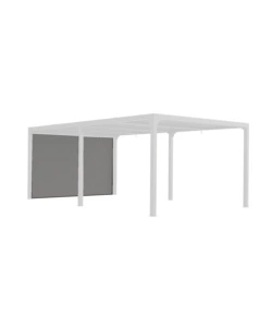TENDA ACCESSORIA CON BINARIO PER PERGOLA BIOCLIMATICA DA ESTERNO "PER3630BI" E "PER3660BI", 340X220 CM