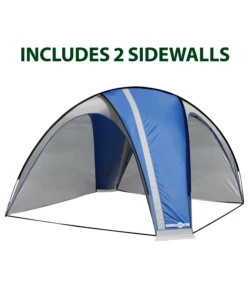GAZEBO DA CAMPEGGIO BRUNNER "PAGODA" BLU 3X3 M