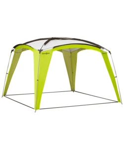 GAZEBO DA CAMPEGGIO BRUNNER "MEDUSA II" IN ACCIAIO E FIBERGLASS VERDE 3X3 M