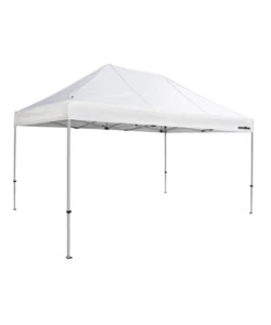 GAZEBO DA CAMPEGGIO BRUNNER "ZEBO ENJOY 2.0" IN ACCIAIO E POLIESTERE BIANCO 3X4,5 M