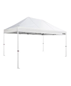 GAZEBO DA CAMPEGGIO BRUNNER "ZEBO ENJOY PRO" IN ALLUMINIO E POLIESTERE BIANCO 3X4,5 M