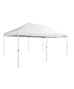 GAZEBO DA CAMPEGGIO BRUNNER "ZEBO ENJOY PRO" IN ALLUMINIO E POLIESTERE BIANCO 3X6 M