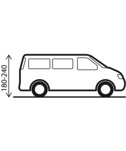 TENDA DA CAMPEGGIO PER VAN BRUNNER "ADVANTOURER" 440X350X230 CM