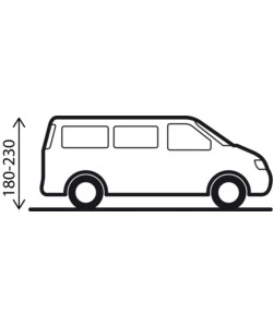 TENDA DA CAMPEGGIO PER VAN BRUNNER "TROUPER 2.0" 310X260X230 CM