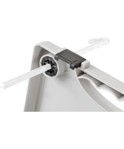 SET PICCHETTI ROTONDI PER TENDA DA CAMPEGGIO BRUNNER "PEG BOX STICK PLUS 23" IN ACCIAIO ZINCATO E GANCIO IN PLASTICA 23 CM X Ø 8 MM