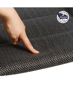 SEDIA DA CAMPEGGIO RECLINABILE BRUNNER "REBEL PRO SMALL" IN ALLUMINIO E 3DURAFEEL ANTRACITE 46x44x117,5 cm
