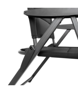 SEDIA DA CAMPEGGIO RECLINABILE BRUNNER "SKYE 3D" IN ALLUMINIO E 3DURAFEEL NERO 47X41X122 CM