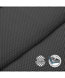 SEDIA DA CAMPEGGIO RECLINABILE BRUNNER "SKYE 3D" IN ALLUMINIO E 3DURAFEEL NERO 47X41X122 CM