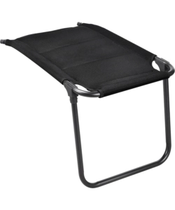 POGGIAPIEDI BRUNNER "SKYE 3D FOOTREST" IN ALLUMINIO E3DURAFEEL NERO 47X72X51/43 CM