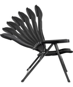 SEDIA DA CAMPEGGIO RECLINABILE "ARAVEL VITACHIC SMALL" IN ALLUMINIO E 3DURAFEEL ANTRACITE 47X44X121 CM