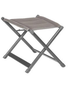 POGGIAPIEDI AUTOPORTANTE BRUNNER "ARAVEL 3D STANDALONE FOOTREST" IN ALLUMINIO E 3DURAFEEL GRIGIO CHIARO 61X49X49 CM