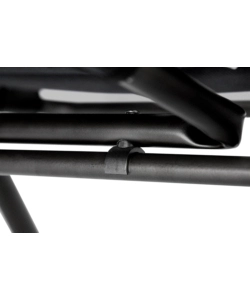 POGGIAPIEDI BRUNNER "ARAVEL 3D UNIVERSAL" IN ALLUMINIO E POLIESTERE NERO 43X95X47/44 CM