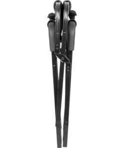 SEDIA DA CAMPEGGIO BRUNNER "ARAVEL DIRECTOR" IN ALLUMINIO E 3DURAFEEL NERO 45X35X48/87,2 CM