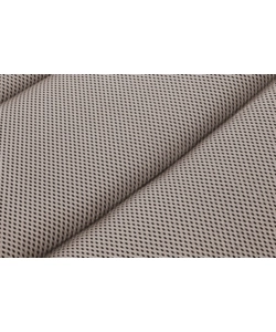 POGGIAPIEDI BRUNNER "ARAVEL 3D FOOTREST" IN ALLUMINIO E 3DURAFEEL GRIGIO CHIARO 51X71X48/43 CM