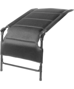 POGGIAPIEDI BRUNNER "ARAVEL 3D FOOTREST" IN ALLUMINIO E 3DURAFEEL NERO 51X71X48/43 CM