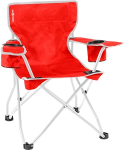 SEDIA DA CAMPEGGIO PIEGHEVOLE PER BAMBINI BRUNNER "ACTION KIDS EQUIFRAME" COLORE ROSSO