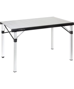 TAVOLO PIEGHEVOLE DA CAMPEGGIO BRUNNER "TITANIUM QUADRA 4 NG" IN ALLUMINIO 120,5X70X72 CM