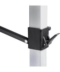 TAVOLO PIEGHEVOLE DA CAMPEGGIO BRUNNER "TITANIUM QUADRA COMPACK 4" IN ALLUMINIO 120,5X70X72 CM