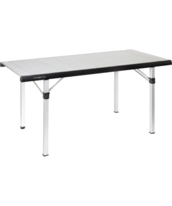 TAVOLO PIEGHEVOLE DA CAMPEGGIO BRUNNER "TITANIUM QUADRA 6 NG" IN ALLUMINIO 146X70X72,5 CM