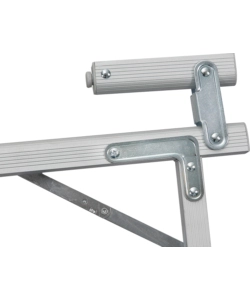 TAVOLO PIEGHEVOLE DA CAMPEGGIO BRUNNER "SILVER GAPLESS LEVEL 6" IN ALLUMINIO 140X81X70 CM