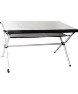TAVOLO PIEGHEVOLE DA CAMPEGGIO BRUNNER "ACCELERATE 4" IN ALLUMINIO 120X80X71 CM
