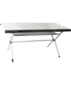 TAVOLO PIEGHEVOLE DA CAMPEGGIO BRUNNER "ACCELERATE 6" IN ALLUMINIO 146,5X80X71 CM