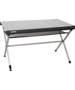 TAVOLO PIEGHEVOLE DA CAMPEGGIO BRUNNER "TITANIUM AXIA 4" IN ALLUMINIO 122X76X72 CM