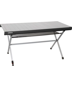 TAVOLO PIEGHEVOLE DA CAMPEGGIO BRUNNER "TITANIUM AXIA 6" IN ALLUMINIO 147X76X72 CM