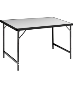 TAVOLO PIEGHEVOLE DA CAMPEGGIO BRUNNER "TORUN 4" IN ACCIAIO E ALLUMINIO 110X61,5X71 CM