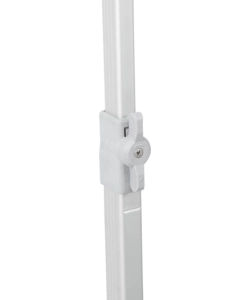 TAVOLO PIEGHEVOLE DA CAMPEGGIO BRUNNER "FLATPACK 4" IN ALLUMINIO GRIGIO 120X60X70 CM