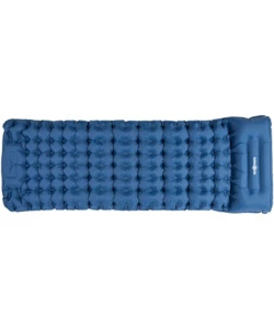 MATERASSINO SINGOLO GONFIABILE DA CAMPEGGIO BRUNNER "MOFLATE" BLU 200X70X8 CM