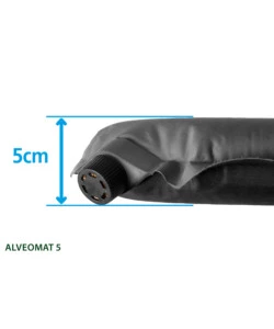 TERMOMATERASSO SINGOLO AUTOGONFIANTE DA CAMPEGGIO BRUNNER "ALVEOMATS 5" BLU 198X63X5 CM